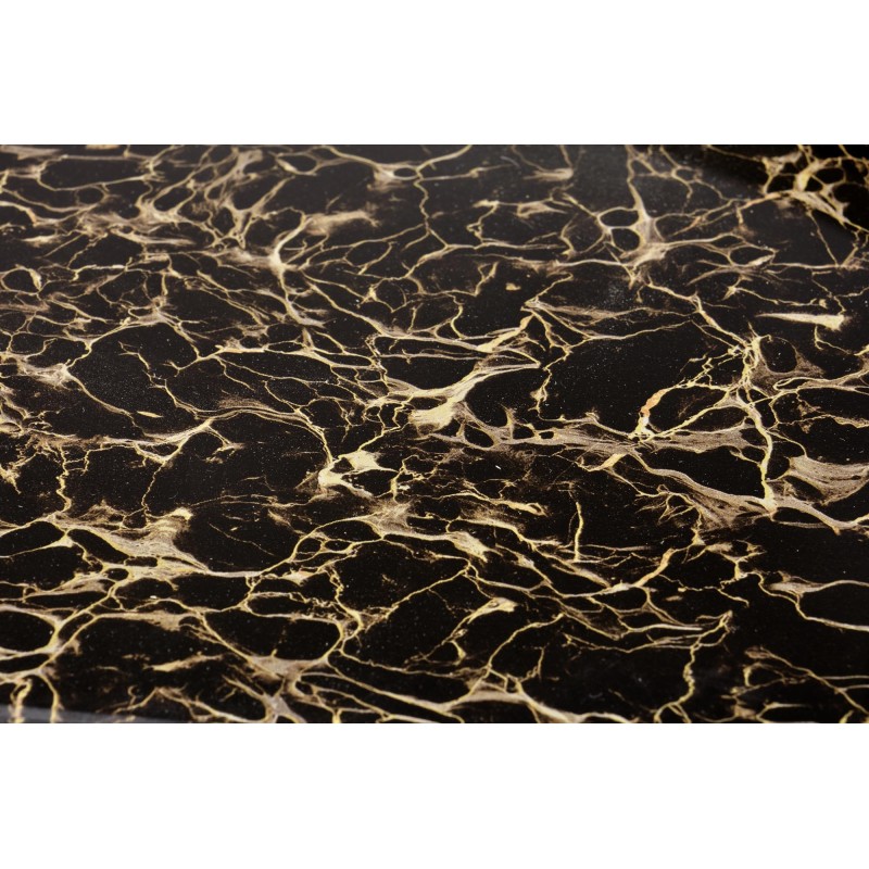 'WIZARD Smoky Brown Coffee Table / Black Marble' 'WIZARD Smoky Brown Coffee Table / Black Marble'