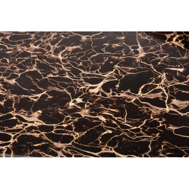 'WIZARD Smoky Brown Coffee Table / Black Marble' 'WIZARD Smoky Brown Coffee Table / Black Marble'