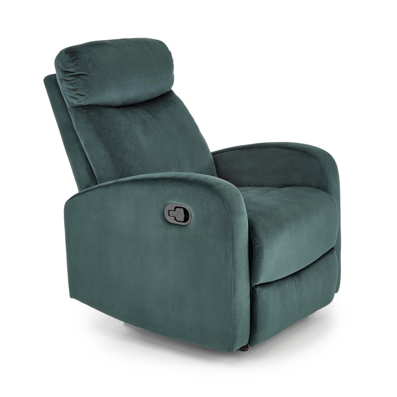 'WONDER Convertible Armchair with Rocking Function, Dark Green' 'WONDER Convertible Armchair with Rocking Function, Dark Green'