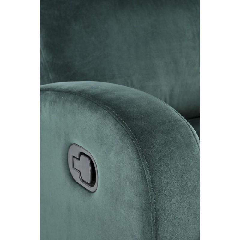 'WONDER Convertible Armchair with Rocking Function, Dark Green' 'WONDER Convertible Armchair with Rocking Function, Dark Green'