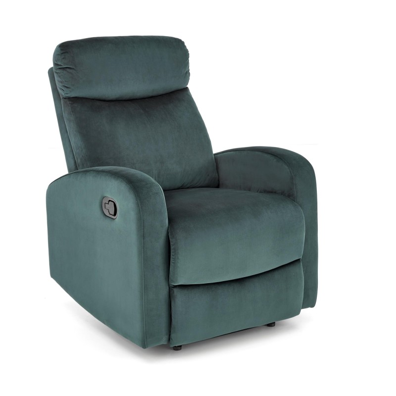 'WONDER Convertible Armchair with Rocking Function, Dark Green' 'WONDER Convertible Armchair with Rocking Function, Dark Green'