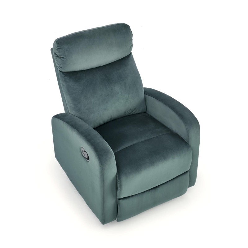 'WONDER Convertible Armchair with Rocking Function, Dark Green' 'WONDER Convertible Armchair with Rocking Function, Dark Green'