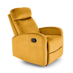 'WONDER Convertible Armchair with Rocking Function, Mustard' 'WONDER Convertible Armchair with Rocking Function, Mustard'