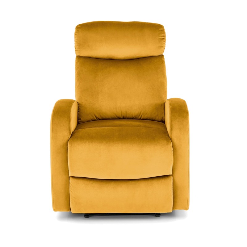 'WONDER Convertible Armchair with Rocking Function, Mustard' 'WONDER Convertible Armchair with Rocking Function, Mustard'