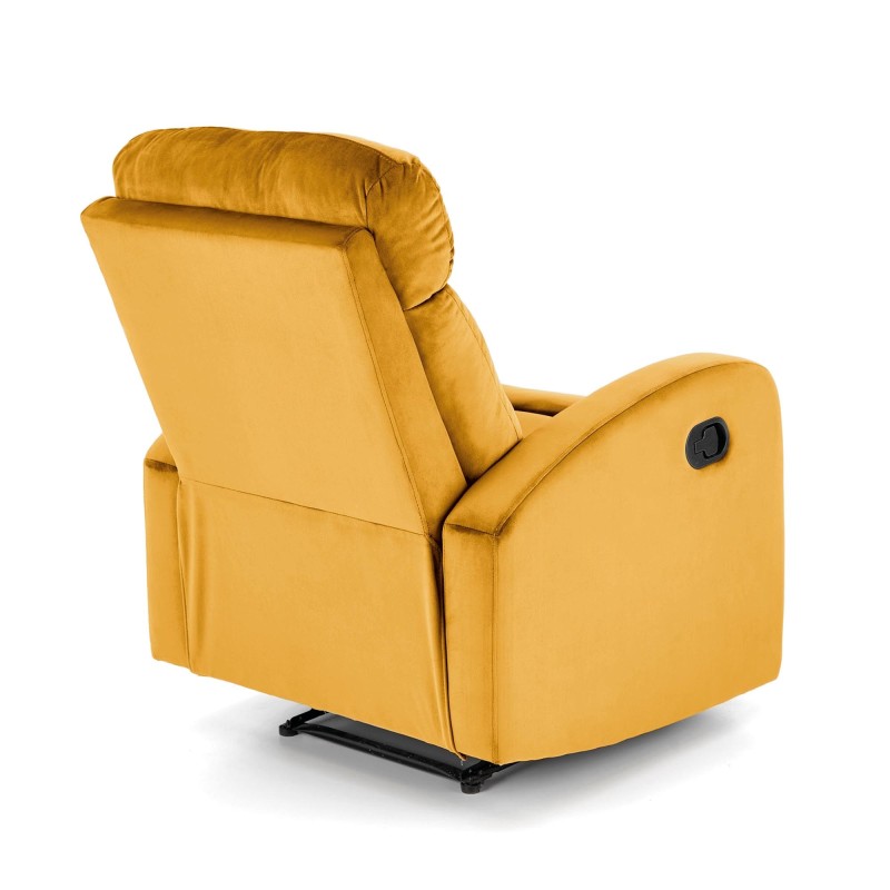 'WONDER Convertible Armchair with Rocking Function, Mustard' 'WONDER Convertible Armchair with Rocking Function, Mustard'