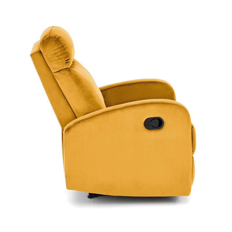 'WONDER Convertible Armchair with Rocking Function, Mustard' 'WONDER Convertible Armchair with Rocking Function, Mustard'