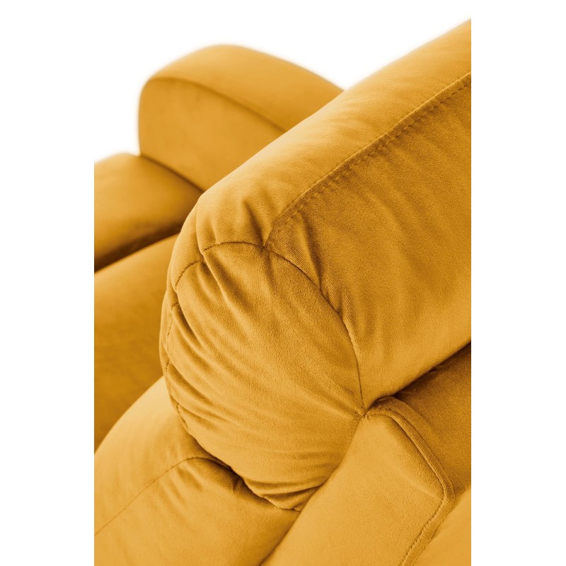 'WONDER Convertible Armchair with Rocking Function, Mustard' 'WONDER Convertible Armchair with Rocking Function, Mustard'