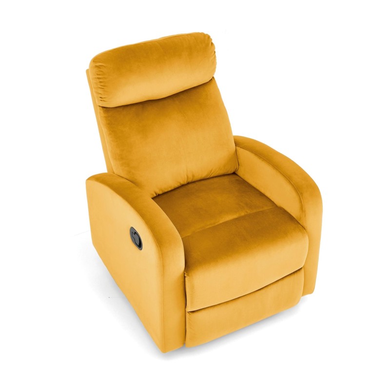 'WONDER Convertible Armchair with Rocking Function, Mustard' 'WONDER Convertible Armchair with Rocking Function, Mustard'