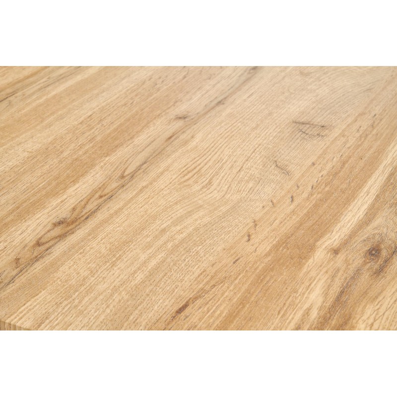 'XENA SQUARE Black / Natural Coffee Table' 'XENA SQUARE Black / Natural Coffee Table'