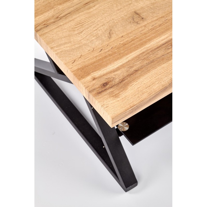 'XENA RECTANGLE Coffee Table Black / Natural' 'XENA RECTANGLE Coffee Table Black / Natural'