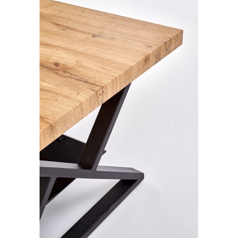 'XENA RECTANGLE Coffee Table Black / Natural' 'XENA RECTANGLE Coffee Table Black / Natural'