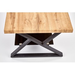 'XENA RECTANGLE Coffee Table Black / Natural' 'XENA RECTANGLE Coffee Table Black / Natural'