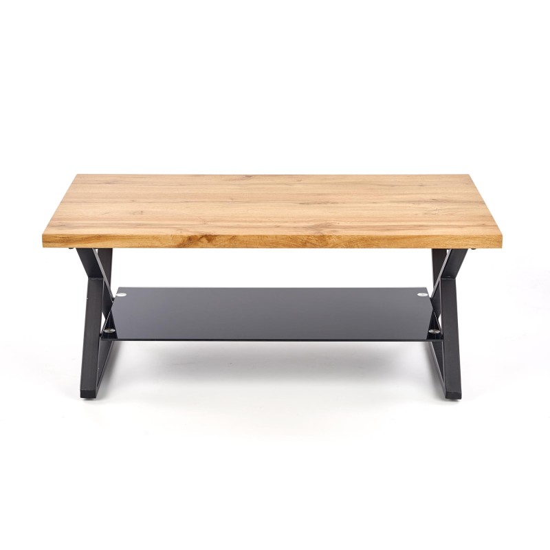 'XENA RECTANGLE Coffee Table Black / Natural' 'XENA RECTANGLE Coffee Table Black / Natural'