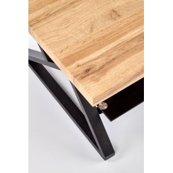 'XENA RECTANGLE Coffee Table Black / Natural' 'XENA RECTANGLE Coffee Table Black / Natural'
