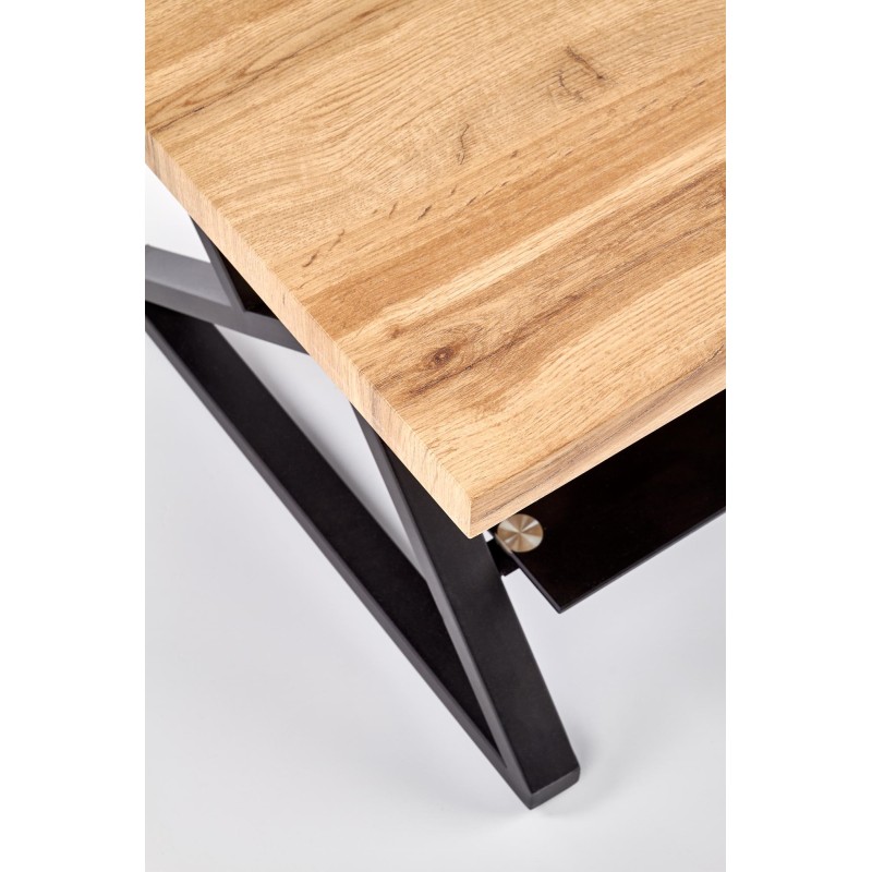 'XENA RECTANGLE Coffee Table Black / Natural' 'XENA RECTANGLE Coffee Table Black / Natural'