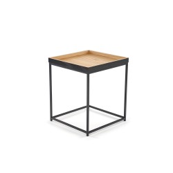 'YAVA Natural Oak / Black Coffee Table' 'YAVA Natural Oak / Black Coffee Table'