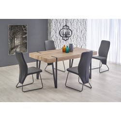 'YOHANN San Remo Oak Table / Black'