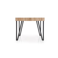 'YOHANN San Remo Oak Table / Black' 'YOHANN San Remo Oak Table / Black'