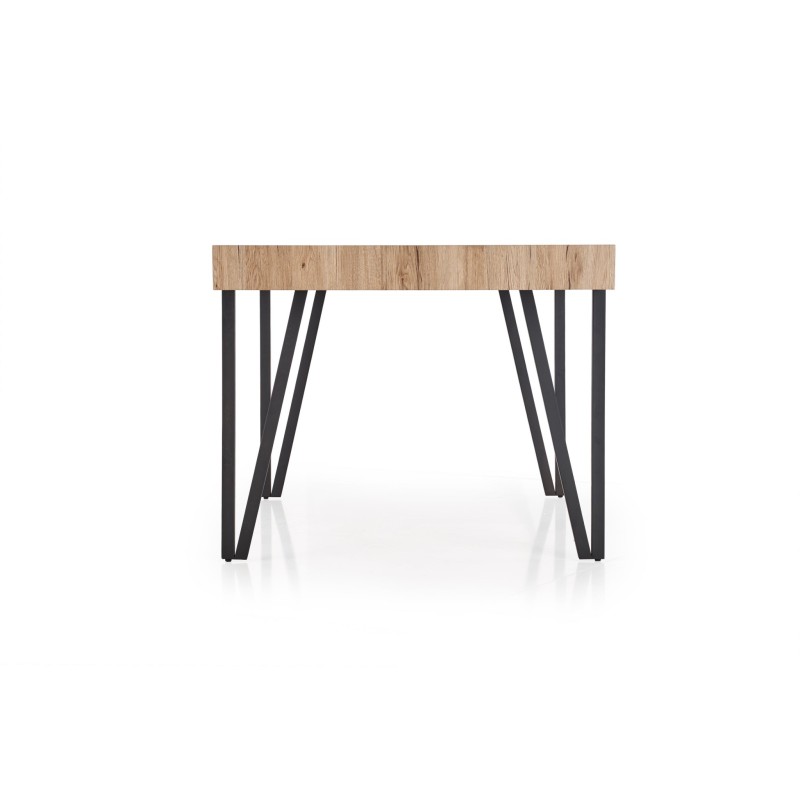 'YOHANN San Remo Oak Table / Black' 'YOHANN San Remo Oak Table / Black'
