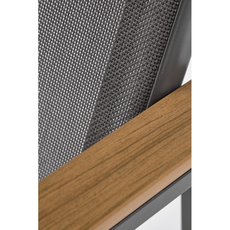 'ZLATAN Garden Chair in Light Grey / Dark Grey' 'ZLATAN Garden Chair in Light Grey / Dark Grey'