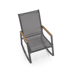 'ZLATAN Garden Chair in Light Grey / Dark Grey' 'ZLATAN Garden Chair in Light Grey / Dark Grey'