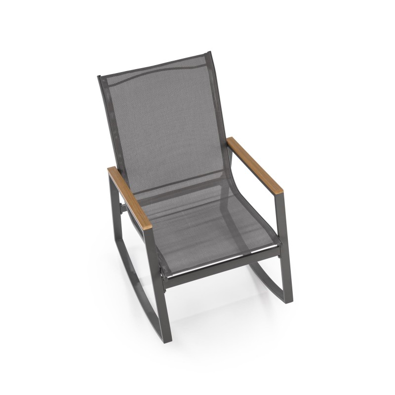 'ZLATAN Garden Chair in Light Grey / Dark Grey' 'ZLATAN Garden Chair in Light Grey / Dark Grey'