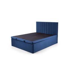 'ASENTO Bed 160 - Navy Blue Upholstery. Element 13'