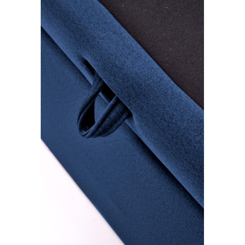 'ASENTO Bed 160 - Navy Blue Upholstery. Element 13' 'ASENTO Bed 160 - Navy Blue Upholstery. Element 13'