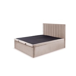 'ASENTO Bed 160 - Light Beige Upholstery. Element 17'