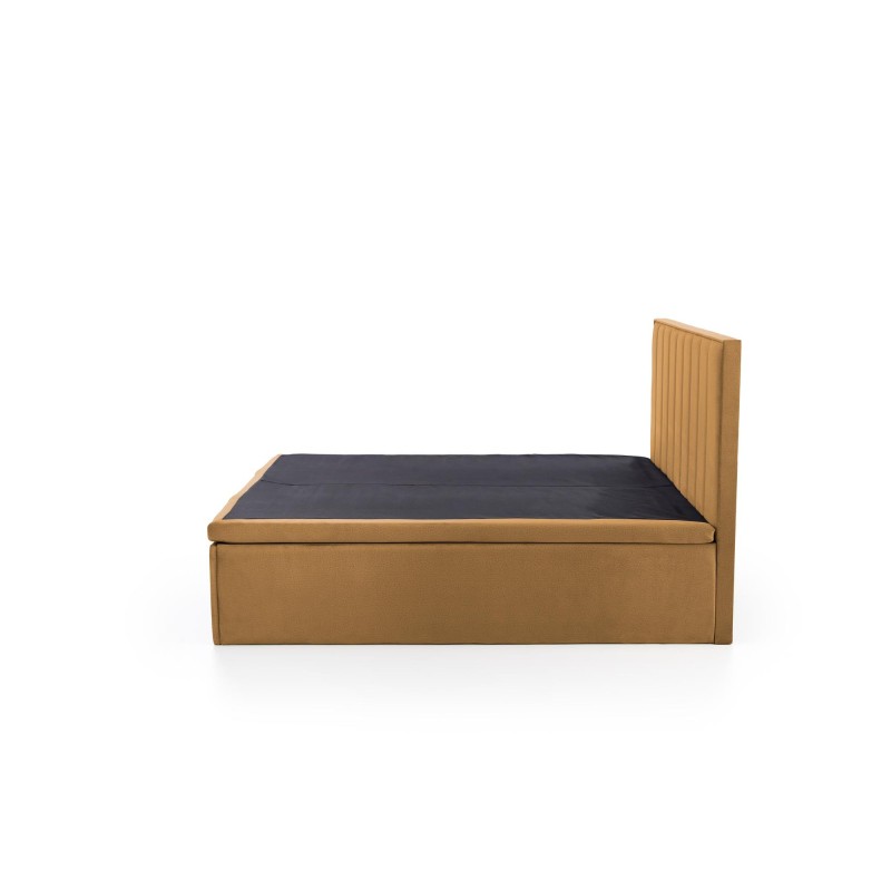 'ASENTO Bed 160 - Mustard Upholstery. Element 8' 'ASENTO Bed 160 - Mustard Upholstery. Element 8'