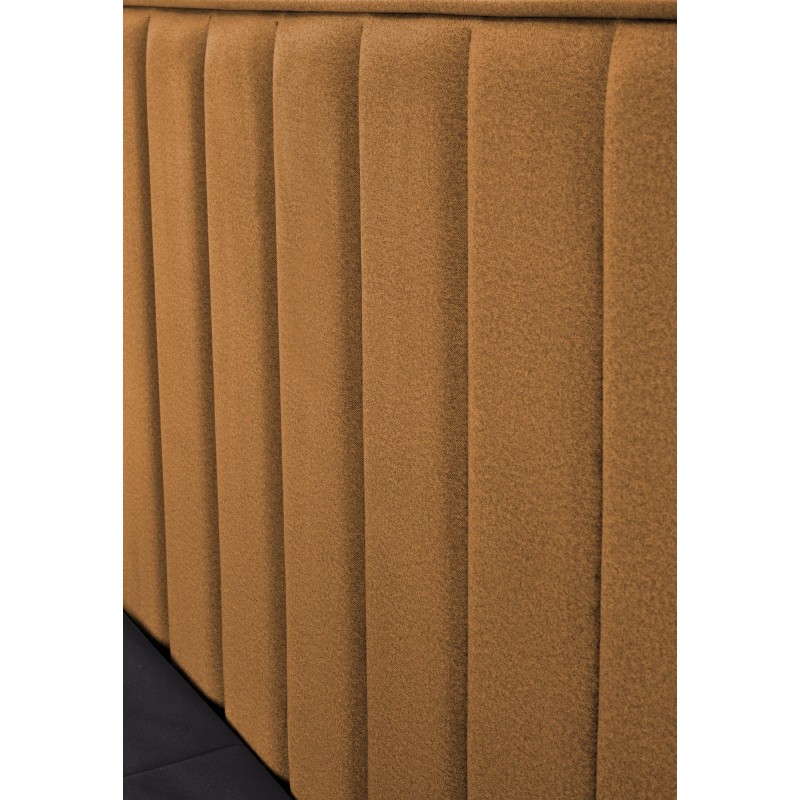 'ASENTO Bed 160 - Mustard Upholstery. Element 8' 'ASENTO Bed 160 - Mustard Upholstery. Element 8'