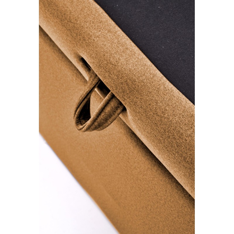 'ASENTO Bed 160 - Mustard Upholstery. Element 8' 'ASENTO Bed 160 - Mustard Upholstery. Element 8'