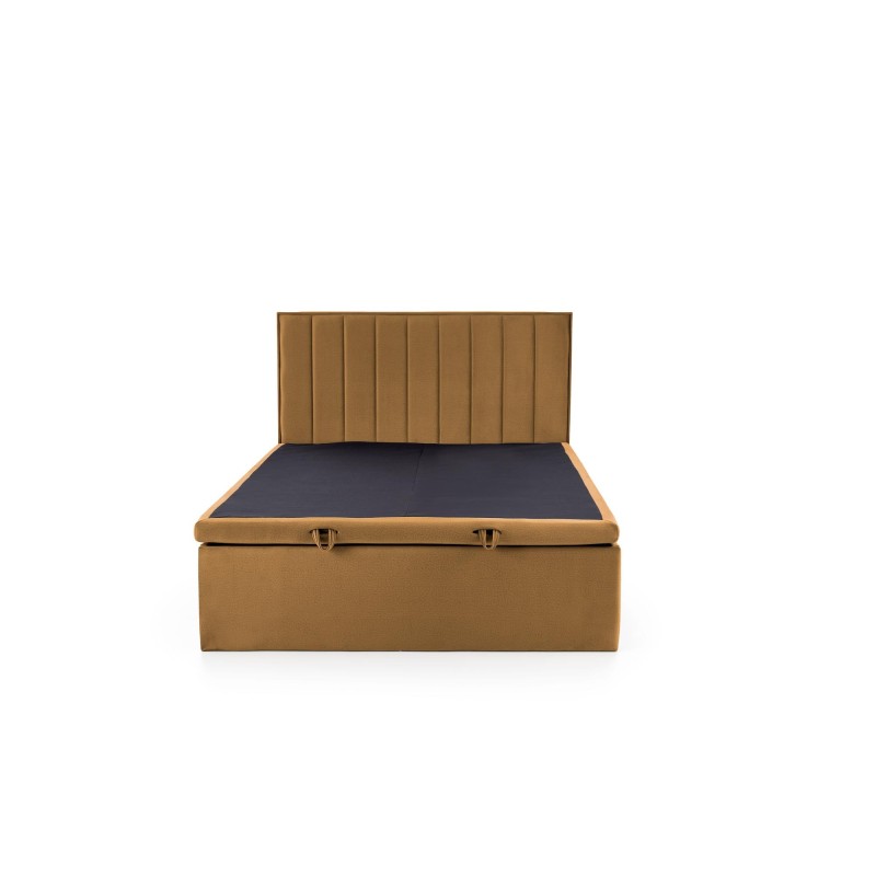 'ASENTO Bed 160 - Mustard Upholstery. Element 8' 'ASENTO Bed 160 - Mustard Upholstery. Element 8'