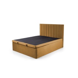 'ASENTO Bed 160 - Mustard Upholstery. Element 8' 'ASENTO Bed 160 - Mustard Upholstery. Element 8'
