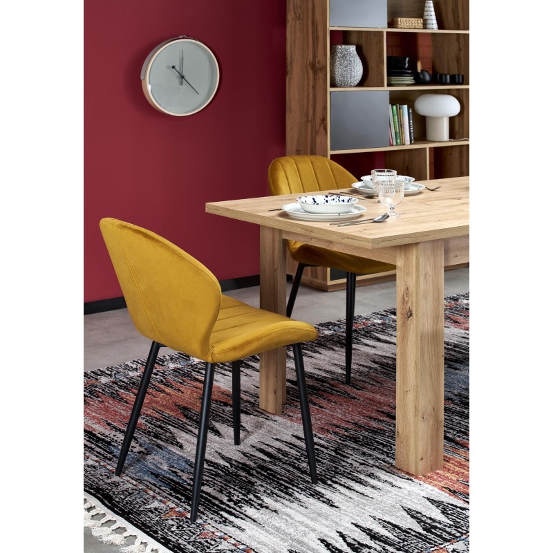 'BAGIO Extendable Table 120-160/80 cm Artisan Oak/Artisan Oak' 'BAGIO Extendable Table 120-160/80 cm Artisan Oak/Artisan Oak'