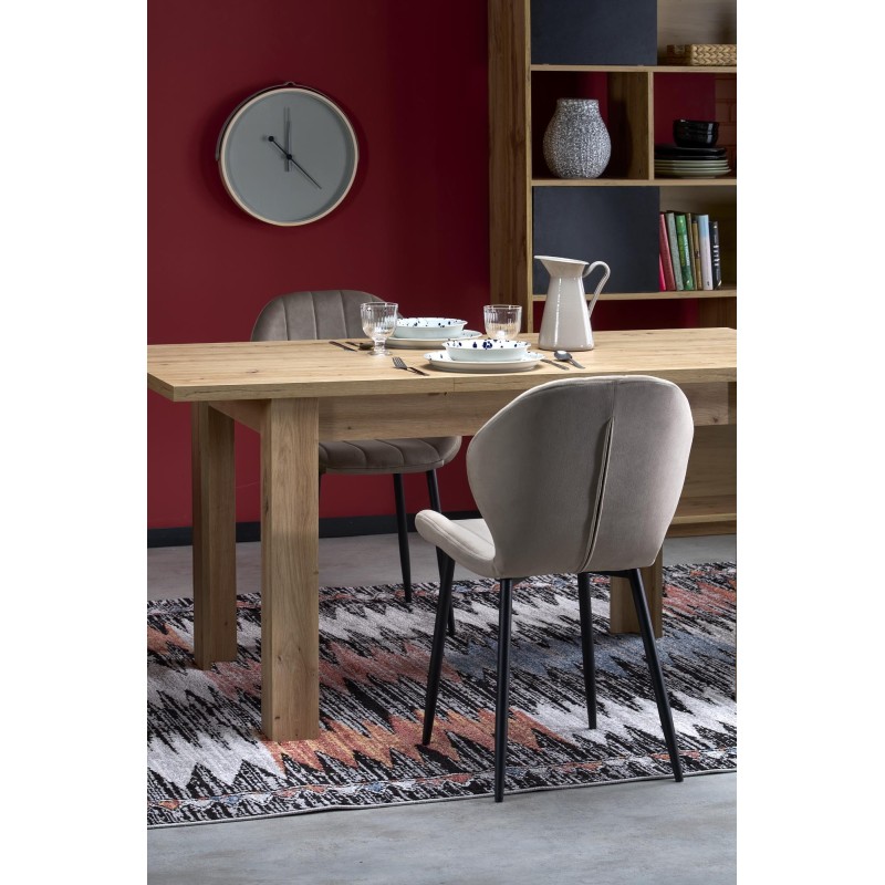 'BAGIO Extendable Table 120-160/80 cm Artisan Oak/Artisan Oak' 'BAGIO Extendable Table 120-160/80 cm Artisan Oak/Artisan Oak'