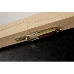 'BAGIO Extendable Table 120-160/80 cm Artisan Oak/Black' 'BAGIO Extendable Table 120-160/80 cm Artisan Oak/Black'