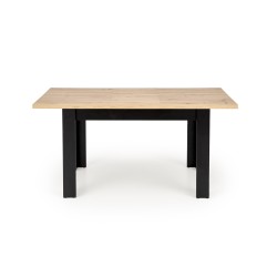 'BAGIO Extendable Table 120-160/80 cm Artisan Oak/Black' 'BAGIO Extendable Table 120-160/80 cm Artisan Oak/Black'