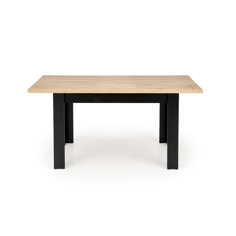 'BAGIO Extendable Table 120-160/80 cm Artisan Oak/Black' 'BAGIO Extendable Table 120-160/80 cm Artisan Oak/Black'