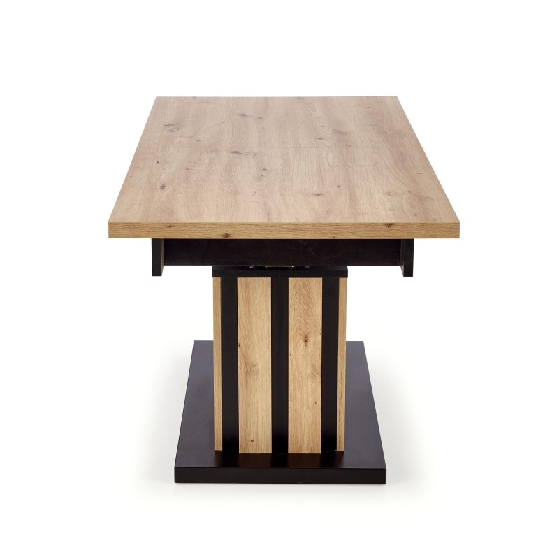 'BARETTI Artisan Oak/Black Coffee Table' 'BARETTI Artisan Oak/Black Coffee Table'