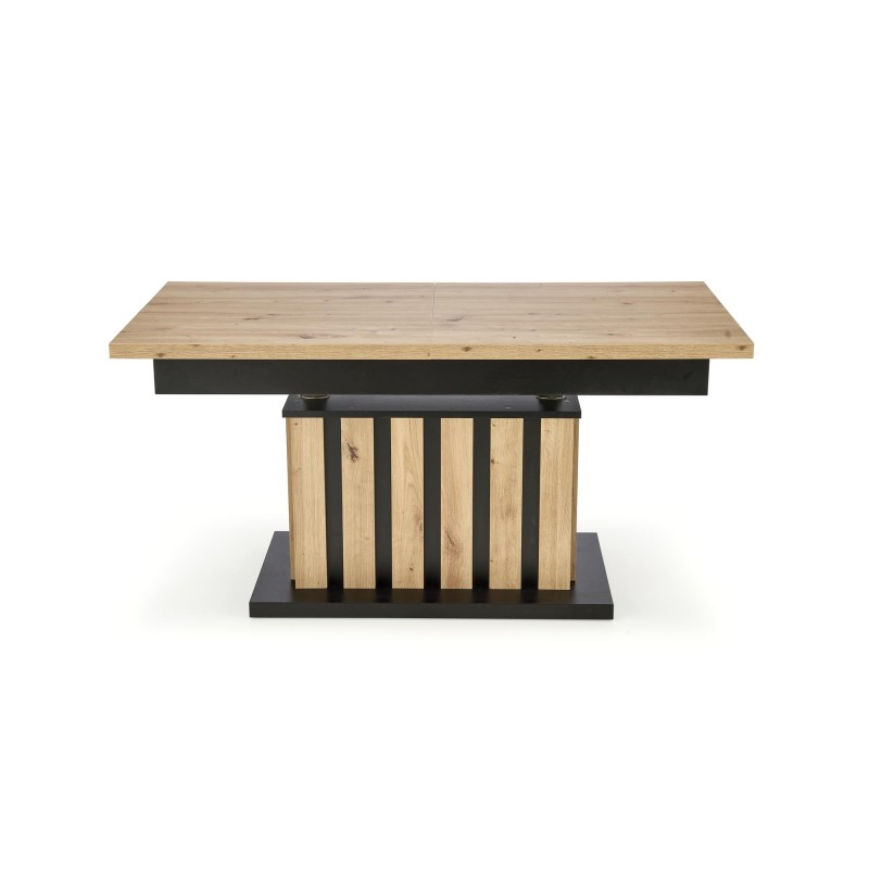 'BARETTI Artisan Oak/Black Coffee Table' 'BARETTI Artisan Oak/Black Coffee Table'