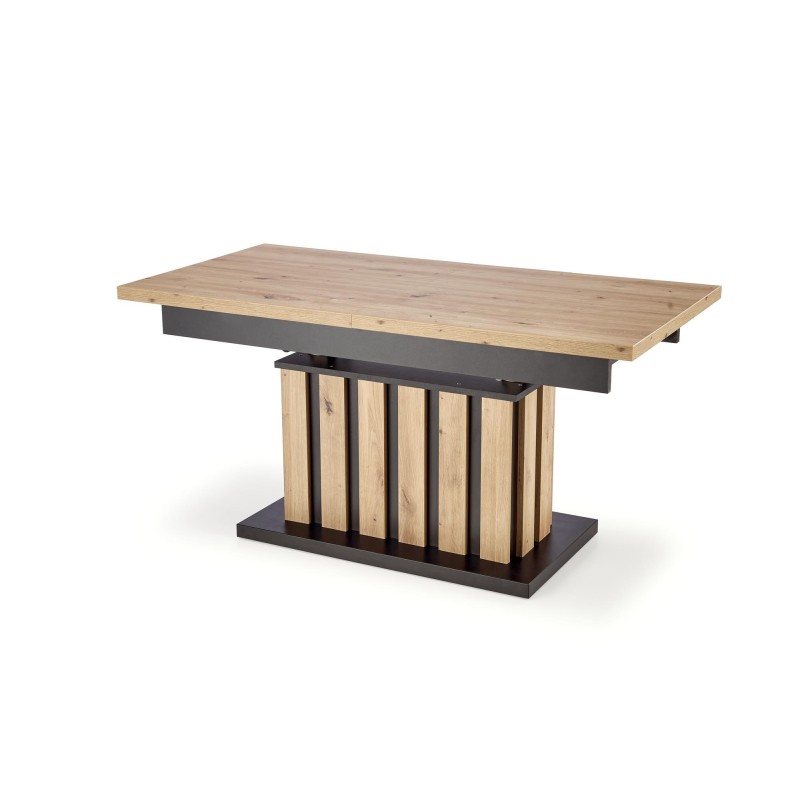 'BARETTI Artisan Oak/Black Coffee Table' 'BARETTI Artisan Oak/Black Coffee Table'