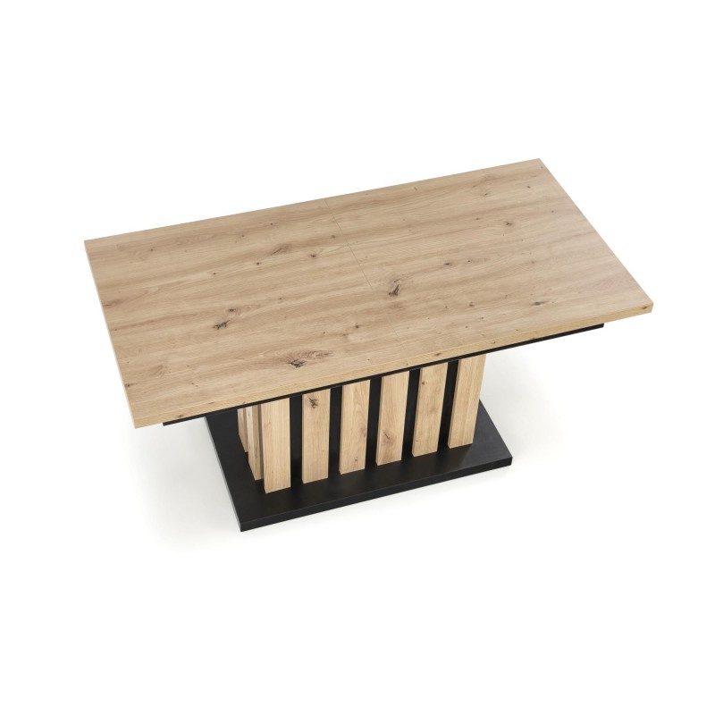 'BARETTI Artisan Oak/Black Coffee Table' 'BARETTI Artisan Oak/Black Coffee Table'