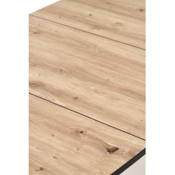'BARRIL Extendable Table 130-170x80x72 cm Artisan Oak/Black' 'BARRIL Extendable Table 130-170x80x72 cm Artisan Oak/Black'