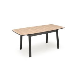 'BARRIL Extendable Table 130-170x80x72 cm Artisan Oak/Black' 'BARRIL Extendable Table 130-170x80x72 cm Artisan Oak/Black'