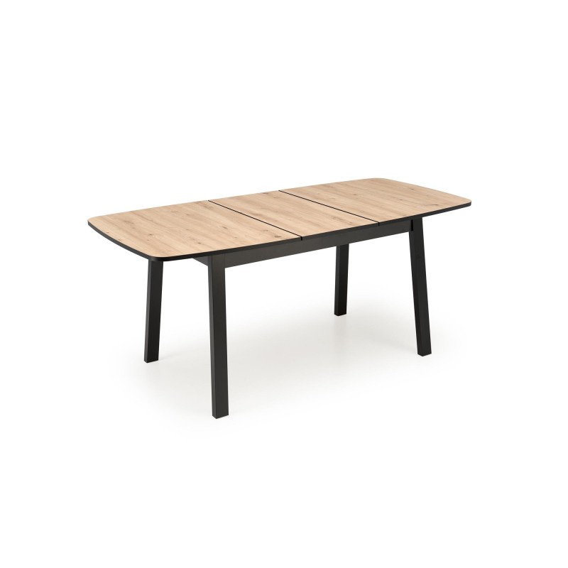 'BARRIL Extendable Table 130-170x80x72 cm Artisan Oak/Black' 'BARRIL Extendable Table 130-170x80x72 cm Artisan Oak/Black'