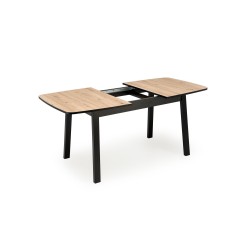 'BARRIL Extendable Table 130-170x80x72 cm Artisan Oak/Black' 'BARRIL Extendable Table 130-170x80x72 cm Artisan Oak/Black'