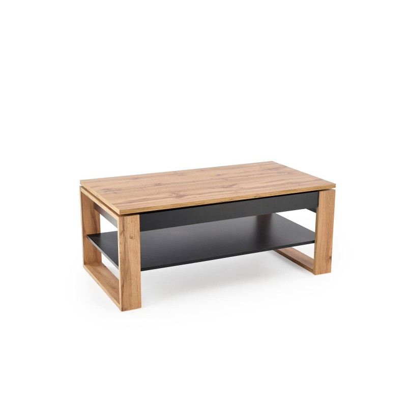 'BETTY Lift-Top Coffee Table in Artisan Oak / Black' 'BETTY Lift-Top Coffee Table in Artisan Oak / Black'