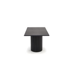 'BOLERO Extendable Table 160-250x90x78 cm Natural Oak/Black' 'BOLERO Extendable Table 160-250x90x78 cm Natural Oak/Black'