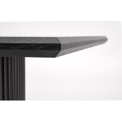 'BOLERO Extendable Table 160-250x90x78 cm Natural Oak/Black' 'BOLERO Extendable Table 160-250x90x78 cm Natural Oak/Black'
